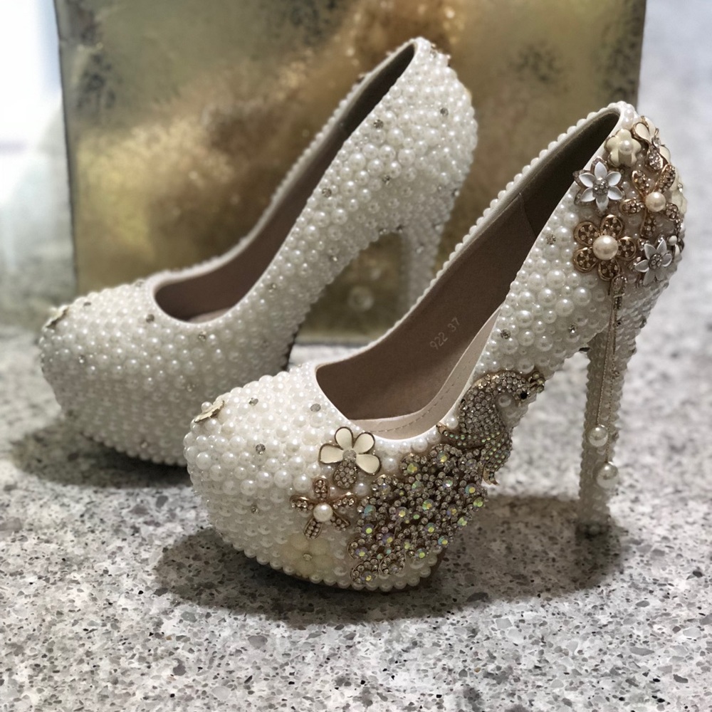 5inch platform heels size 6.5